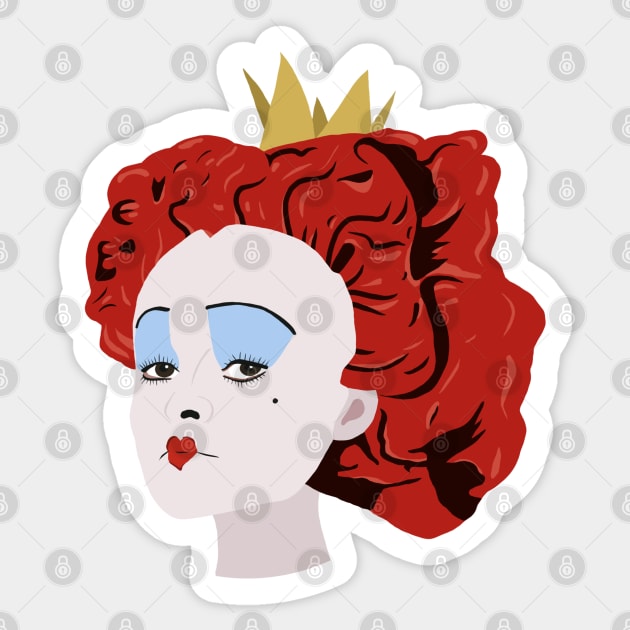 Queen of Hearts Sticker by ElviaMontemayor